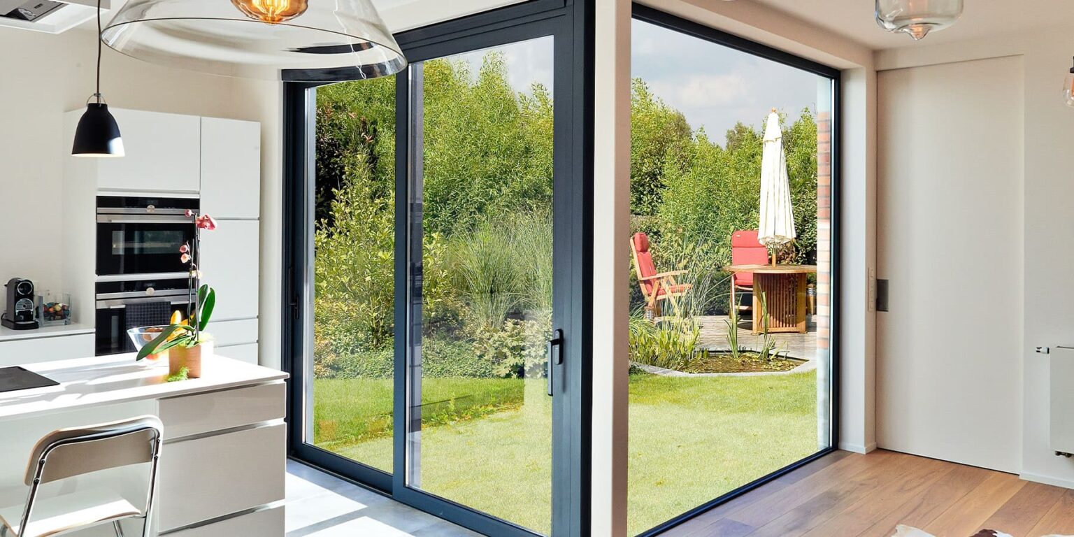 Schüco ASS 50 Sliding Door System | Thermally Insulated & RC2 Security | Max 882 lbs