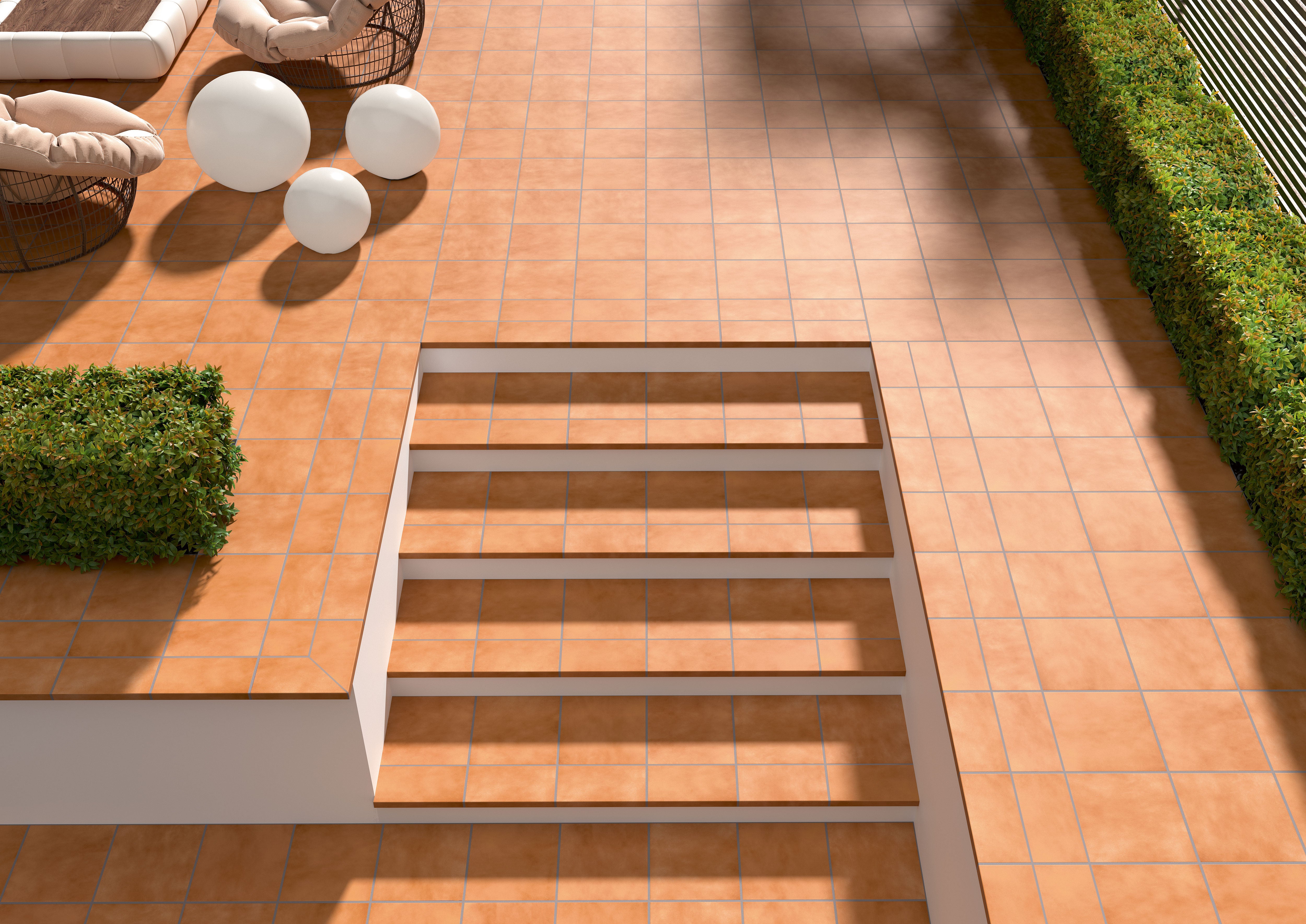 TAU Ceramica ALBARRACIN Porcelain Tile Rustic Clay-Finish Floor & Wall Tile