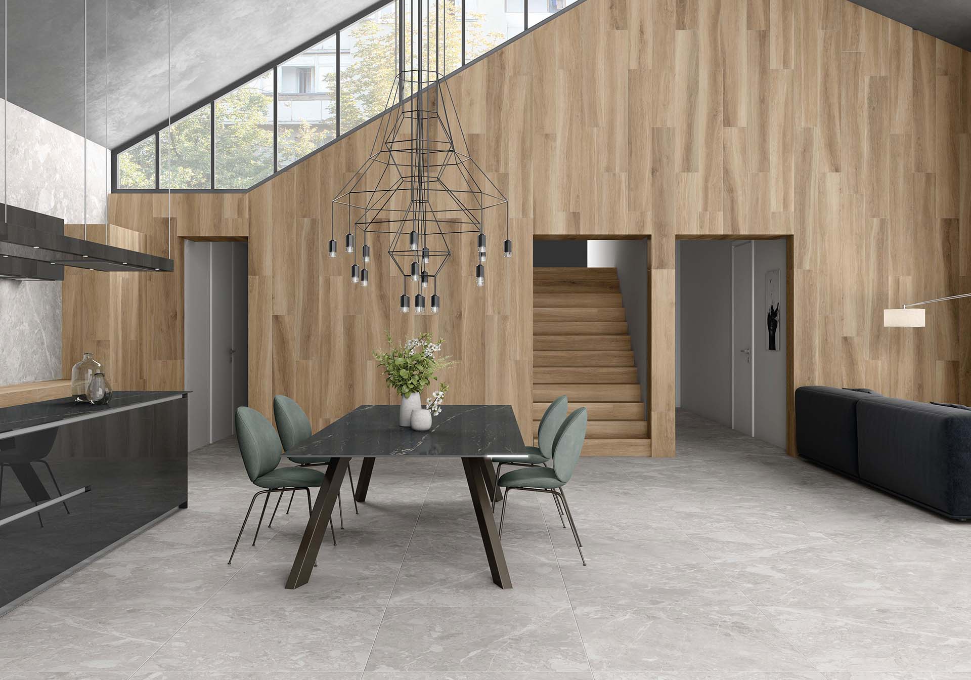 TAU Ceramica BOHARS Porcelain Tile | Wood-Look Floor & Wall Tile | 20 x 120 cm & 25 x 150 cm Planks