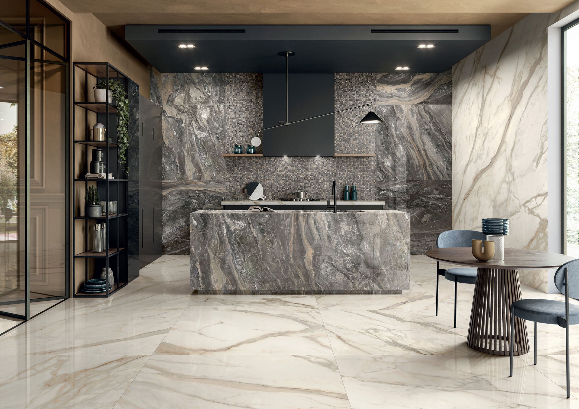 Anima Futura – Marble Effect Porcelain Tile