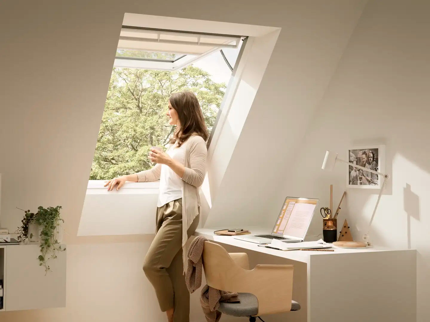 Classic VELUX Roof Skylight Window | Center-Pivot and Top-Hung Options for Daylight and Ventilation
