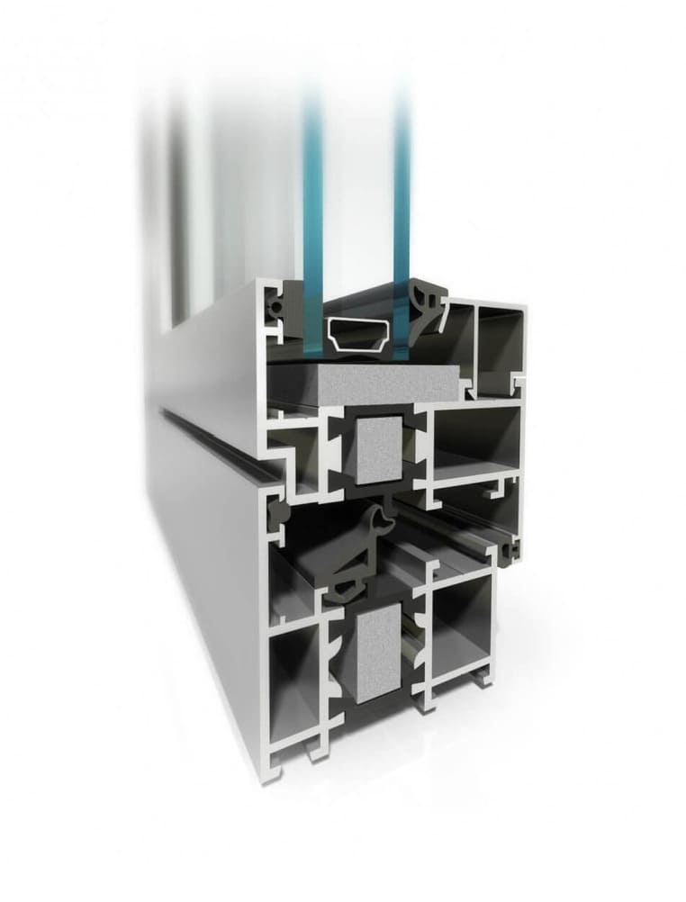 Aluprof MB-60HI High-Insulation Aluminum Window System | Uf 1.4 | Commercial and Residential Energy Efficiency