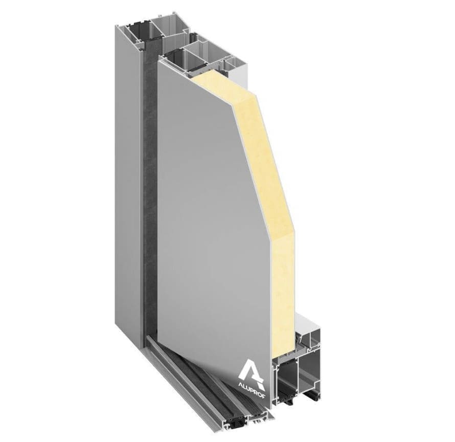 Aluprof MB-86 Panel Door | High Thermal Insulation | Custom Design & RC2 Security
