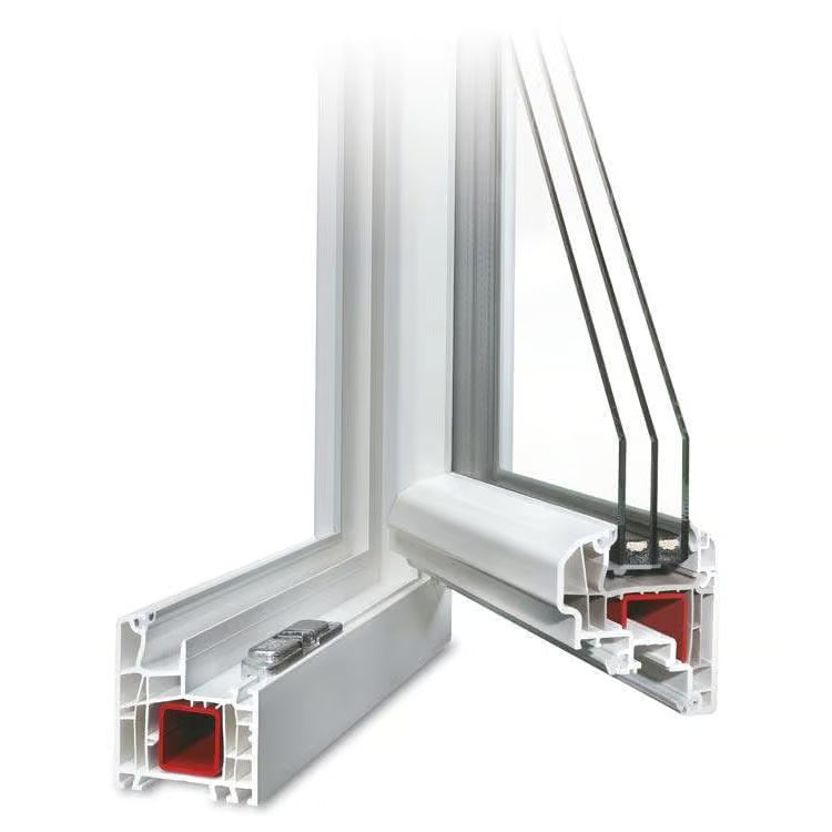 Aluplast IDEAL 5000 | 5-Chamber 70 mm uPVC Window | Triple-Seal Center Gasket System | RAL Quality