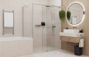 Shower with Bathtub