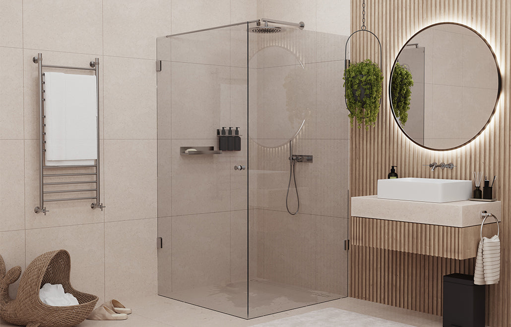 Corner Glass Shower Enclosure