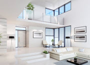 Eckfenster Corner Window | Frameless or Low-Profile Corner Window | PVC-Aluminum Frame Option