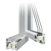 Aluplast energeto 8000ED | Passive House 85 mm uPVC Window | Steel-Free Powerdur Reinforcement | Foam Inside