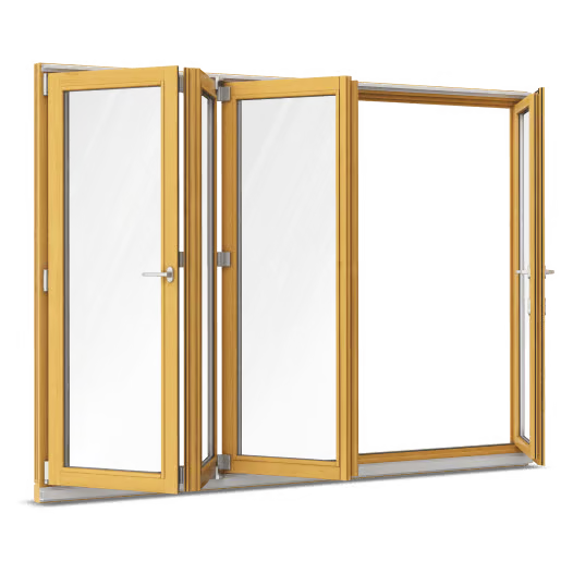 Classic Wood Folding Sliding Door | IV 68 & IV 78 | Solid Timber Multi-Panel System