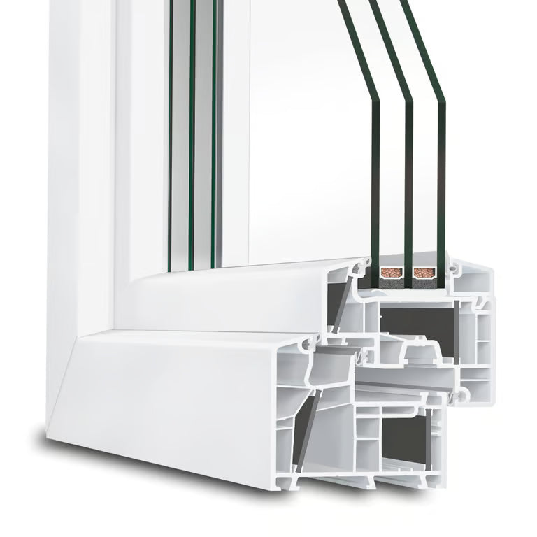 Aluplast energeto 8000 | 6-Chamber 85 mm uPVC Window | Passive House Certified | Triple-Seal System