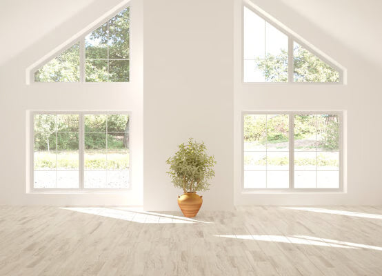 Giebelfenster Roof Gable Window | Custom Triangular and Shaped Gable Window | PVC / Wood / Wood-Aluminum Frames