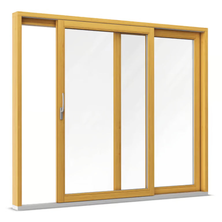 Classic IV 78 Wood Lift and Slide Door | High-Insulation Wooden Patio Door | Flush Threshold