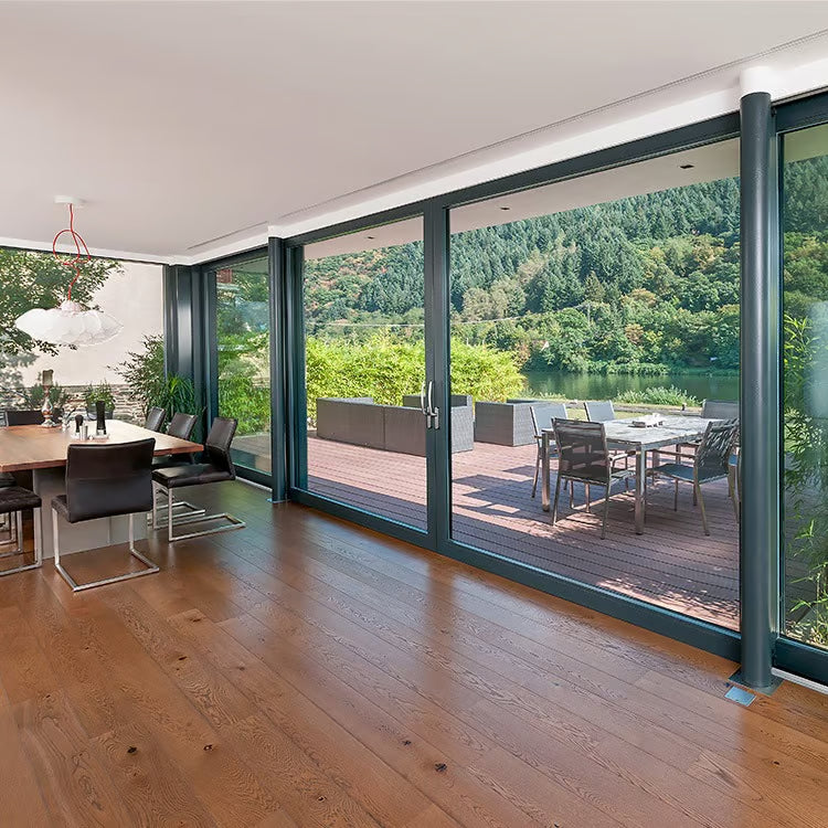 Plus Basic Lift & Slide Door | uPVC 4-Chamber System with Aluminum Threshold | Energy-Efficient Patio Door