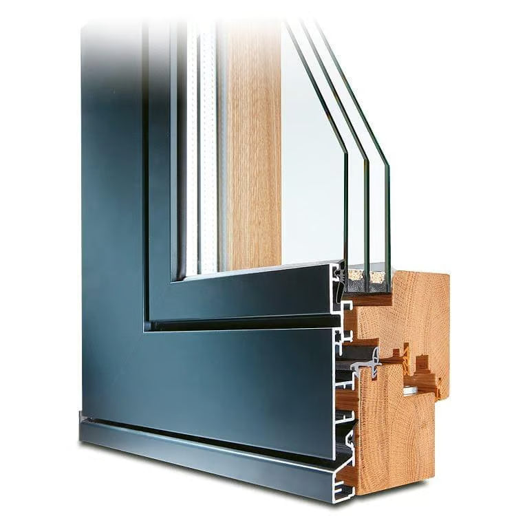 PLANO Wood-Aluminium Window System | Flush Exterior Design | Premium Hybrid Window