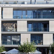 Schüco FACID M Modular Textile Façade | Pre-Assembled Frame | Fire Class A2 & Antifungal