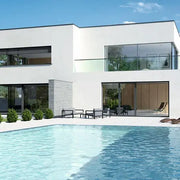 Schüco AR FG 300 Fixed Glass Railing | Adjustable Alignment System | 0.85 Inch Glass