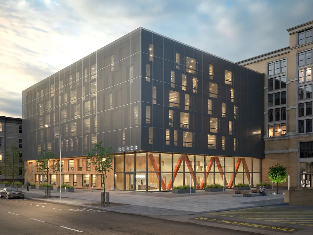 Schüco FACID AC Textile Façade | Quick Access System | High Design Freedom & Smart Shading