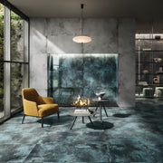 Alchemy Collection Metal-Look Porcelain Tile | Oxidized Industrial Design