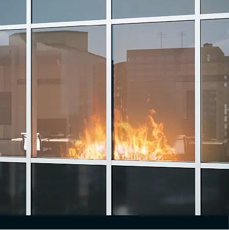 Schüco Deflame Fire Protection Panel | EI 90 Rated | Seamless FWS 50/60 Integration