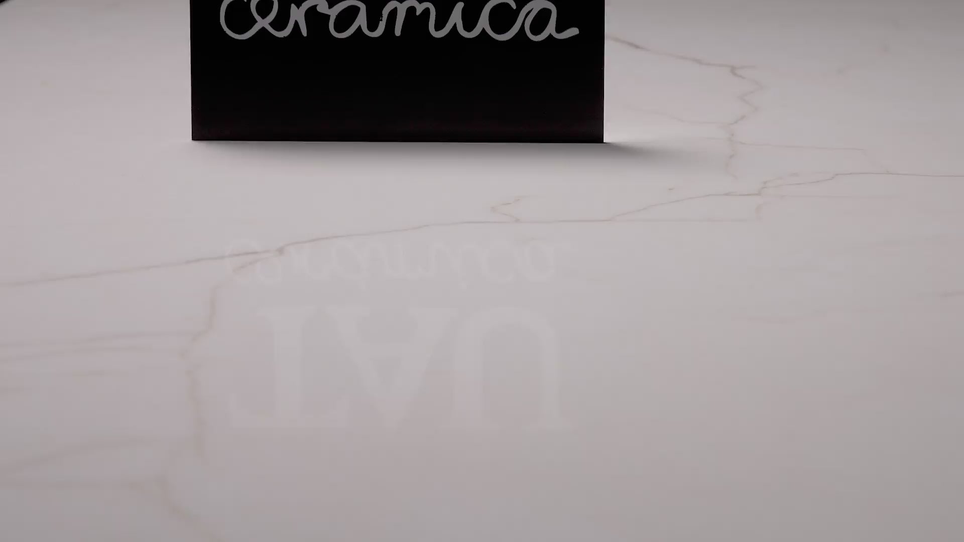 Load video: TAU Ceramica AVORIO Porcelain Tile | Marble-Look Interior Floor &amp; Wall Tile | Large Format Series