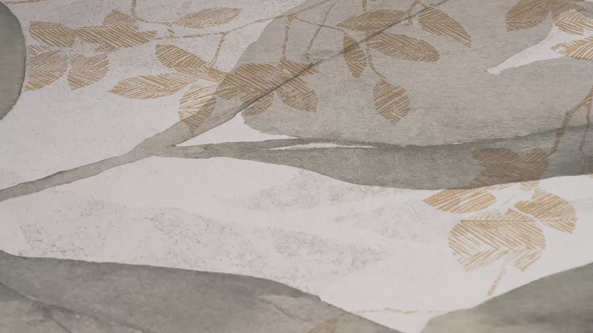 Load video: TAU Ceramica BOTANICO Porcelain Decorative Wall Tile | Botanical Design Collection | 60 x 120 cm