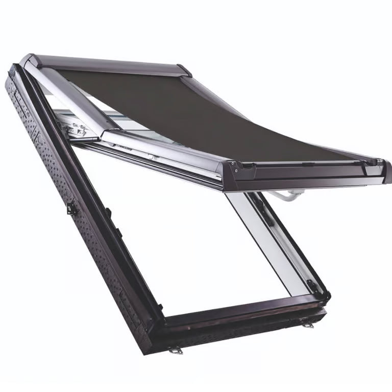 Ropal R4/7 Plus PVC Roof Window | Moisture-Resistant PVC with Aluminum Exterior | Pivot or Top-Hung Roof Window