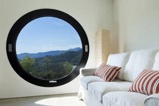 Round Window (Rundfenster) | Custom Circle / Oval Window | Wood, uPVC or Wood-Alu Frames