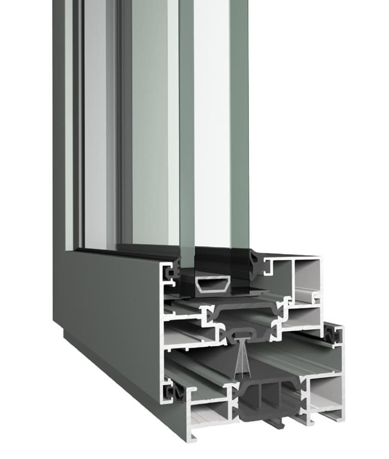 Reynaers SL 68 Slimline Window | 2.68 Inch Depth | High Insulation & Steel Look Design