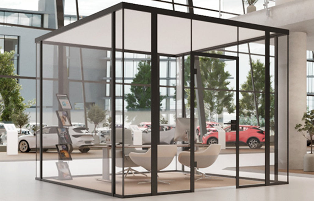 Room-in-Room Glass System – Area